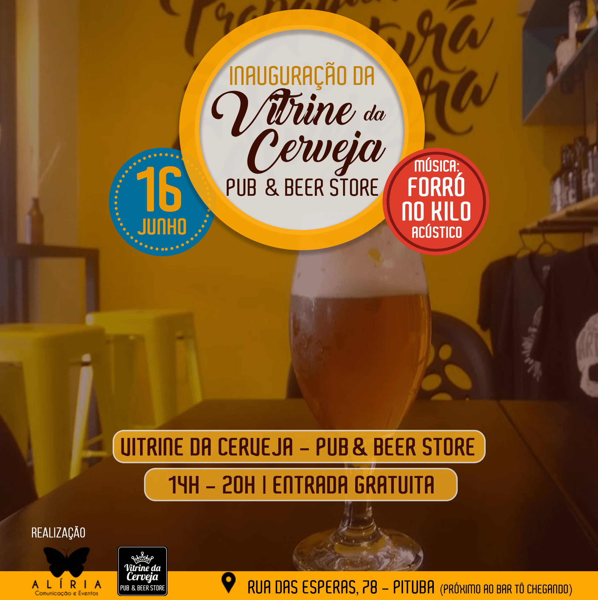 Forró e muita cerveja artesanal marcam inauguração da nova Vitrine da Cerveja