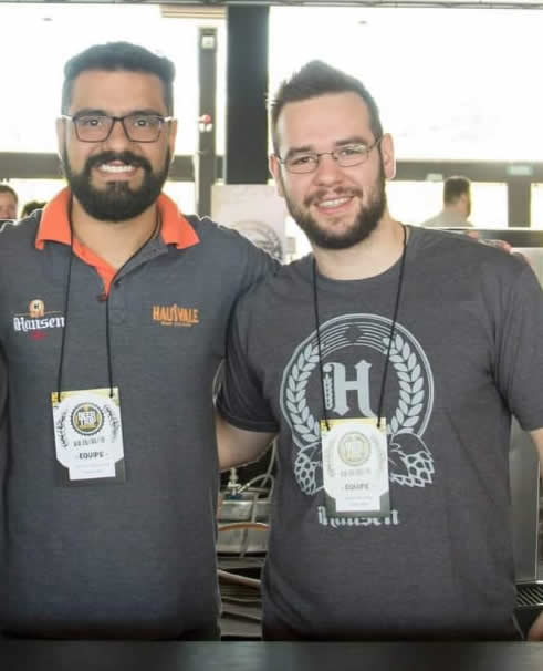 Tiago Leme e Cesar Vizioli, responsáveis pela Kali Brew