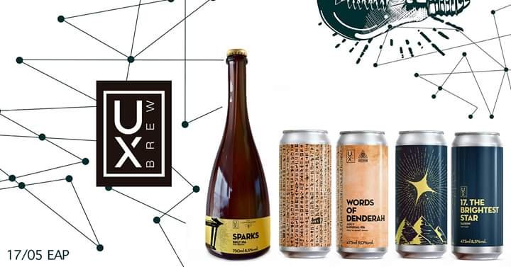 UX Brew oficializa estreia no mercado com três rótulos