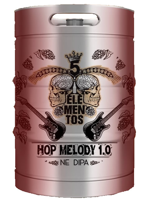 Hop Melody: 5Elementos lança Double New England IPA com duplo dry hopping