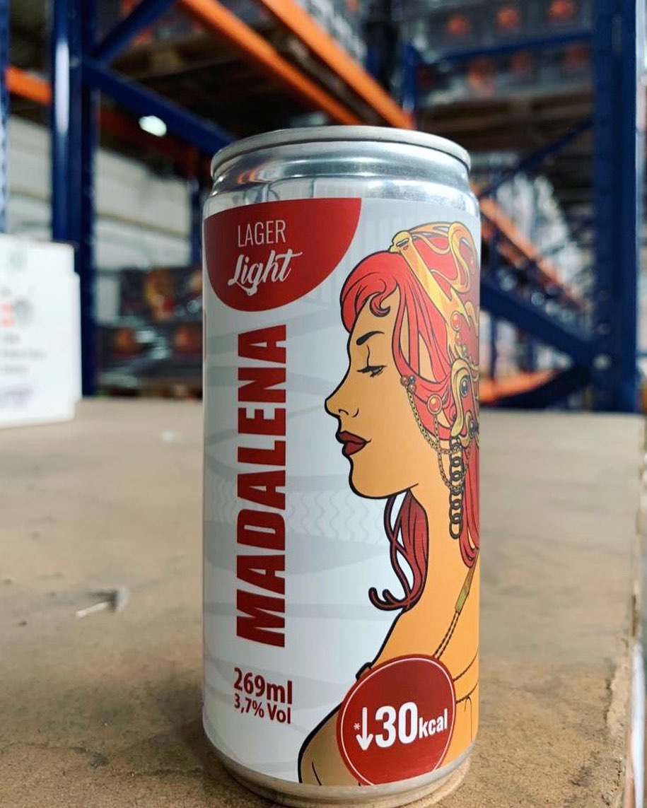 Madalena Lager Light chega ao mercado