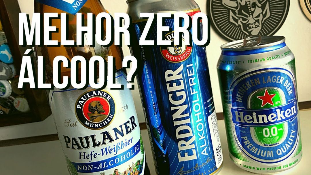 Heineken 0.0 vs Paulaner Non-Alcoholic vs Erdinger Alkoholfrei – Qual a melhor Cerveja Zero Importada?