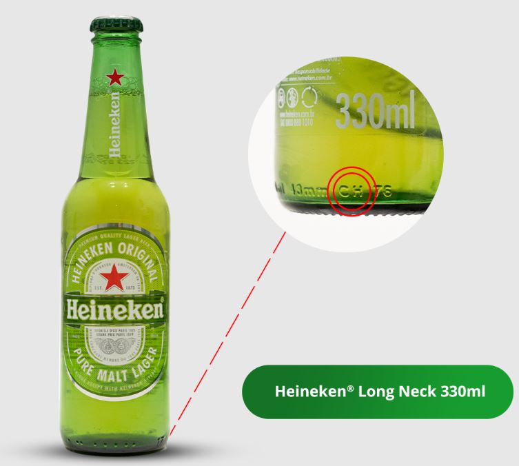 Heineken anuncia recall de long necks que podem causar ferimentos