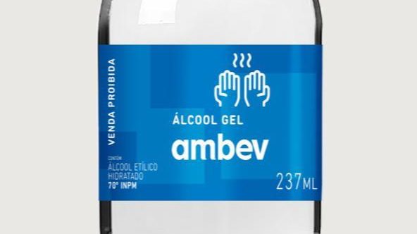 COVID-19: Ambev produzirá álcool em gel para doar a hospitais públicos