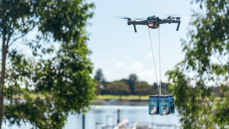 Brewdog começa a explorar entregas utilizando drones
