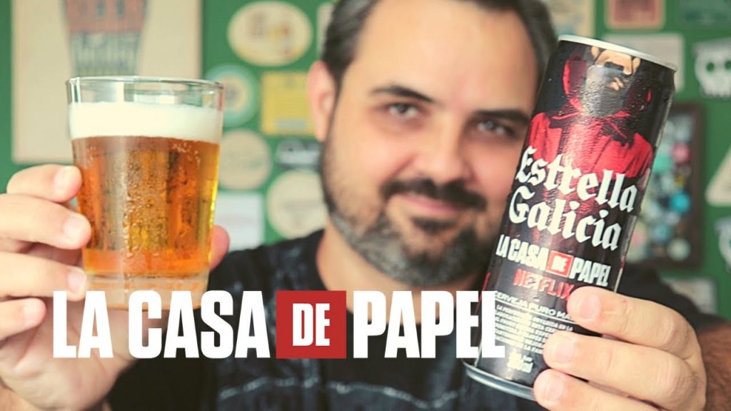 Cerveja Estrella Galicia La Casa De Papel – Degustação Cerveja La Casa De Papel