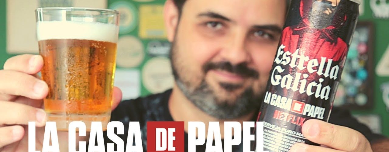 Cerveja Estrella Galicia La Casa De Papel – Degustação Cerveja La Casa De Papel