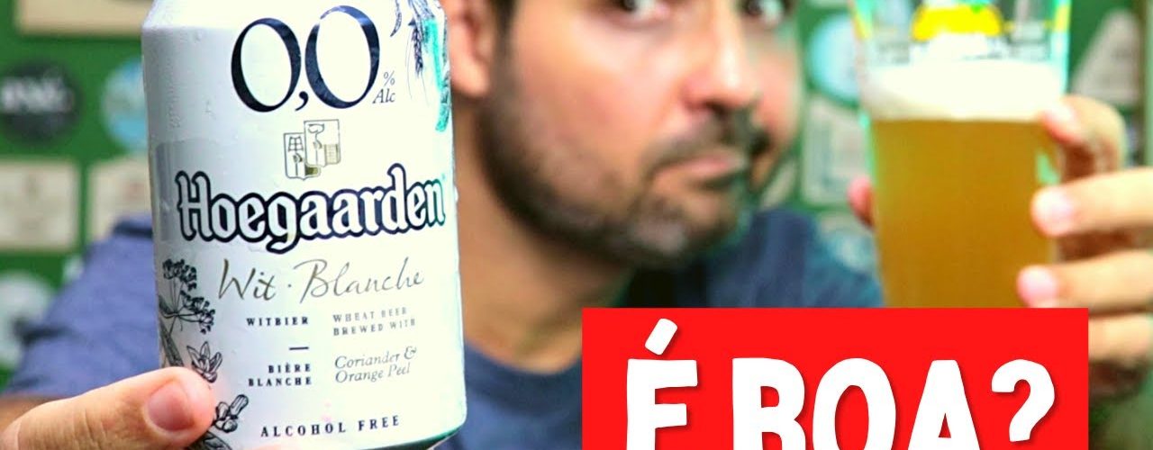 Hoegaarden 0.0 é boa? Hoegaarden zero álcool review