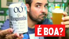 Hoegaarden 0.0 é boa? Hoegaarden zero álcool review