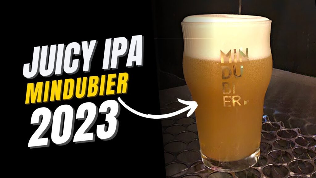 Mindubier 2023 HazyIPA – A cerveja perfeita para amantes de aromas intensos