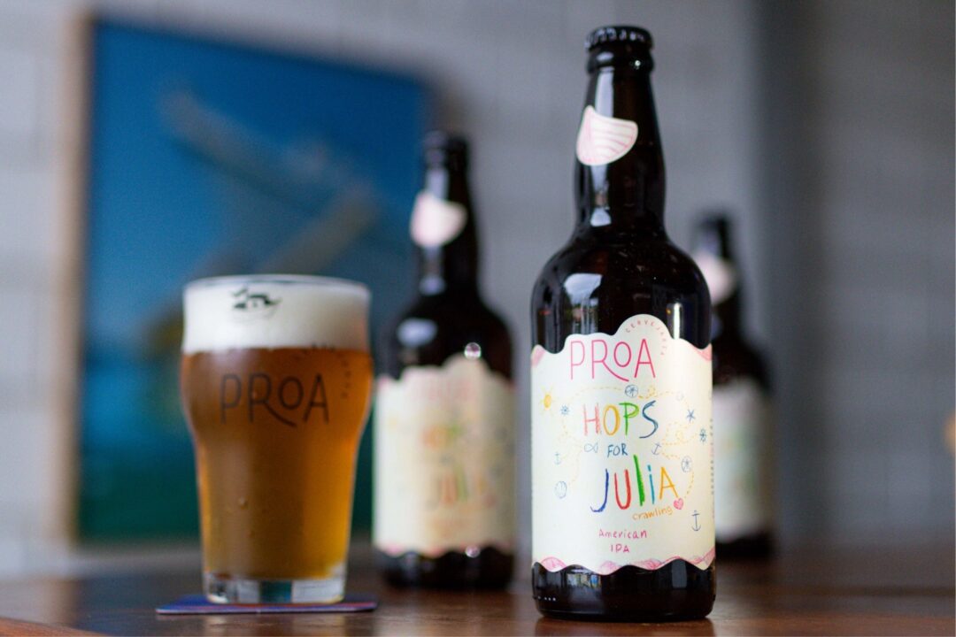 CERVEJARIA BAIANA LANÇA SEGUNDA EDIÇÃO DA AMERICAN IPA “HOPS FOR JULIA”