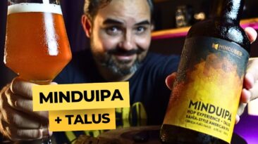 MinduIPA + TALUS: American IPA da MinduBier com Lúpulo Talus!