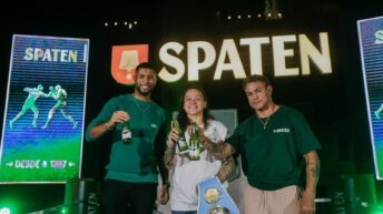 Atletas baianos iluminam o Elevador Lacerda em Salvador com Desafio inédito de Spaten