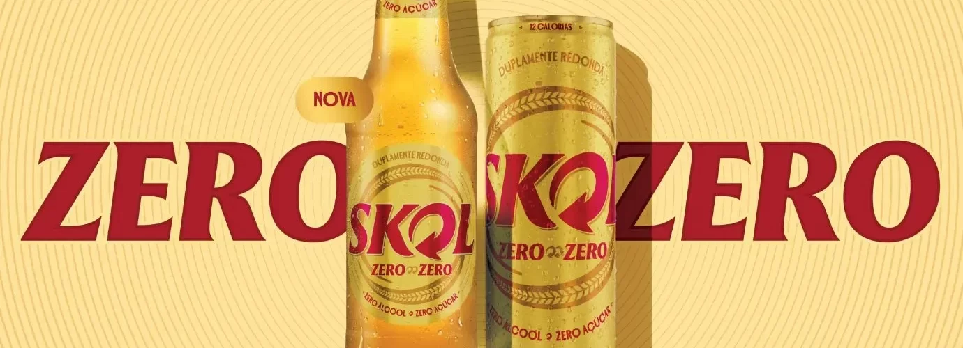 Skol lança a Zero Zero com apenas 12 kcal e preço de Skol comum. Será que vale a pena?