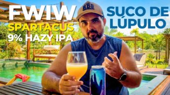 SPARTACUS FWIW: A DOUBLE HAZY IPA QUE É UM VERDADEIRO SUCO DE LÚPULO!